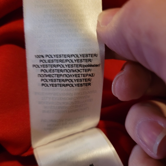 Lauren Ralph Lauren Women's Button-Trim Crepe Shift Dress Size 8 - Picture 8 of 9